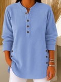 Nieves | Suéter Henley con Botones