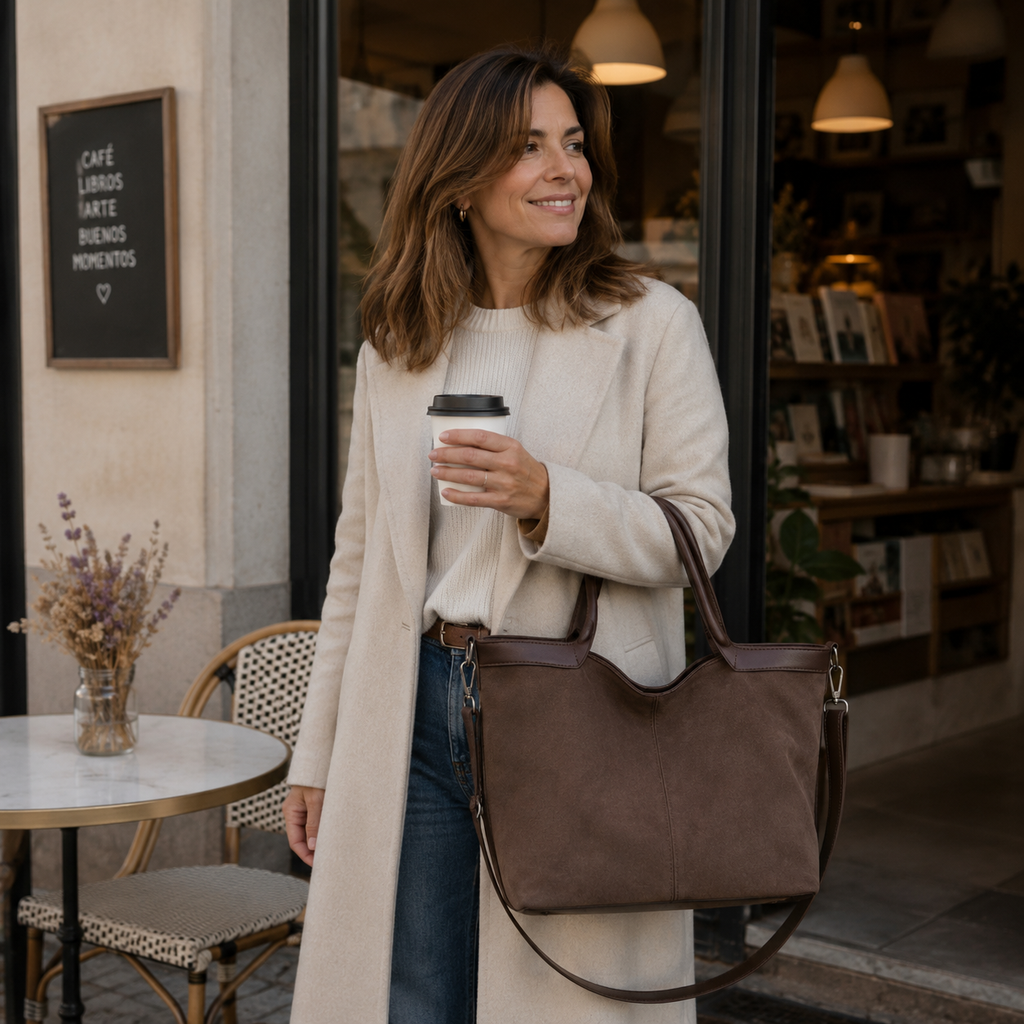 Lia™ | Bolso Elegante de Cuero - Hecho a Mano
