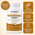 Nattokinasa Máxima Potencia 10.000 FU — Apoyo Circulatorio