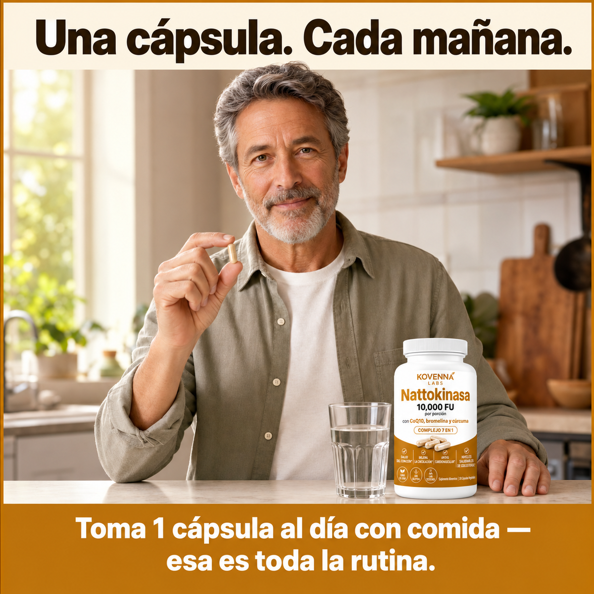 Nattokinasa Máxima Potencia 10.000 FU — Apoyo Circulatorio