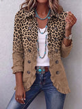 Silvana | Chaqueta Leopardo Difuminada con Volantes